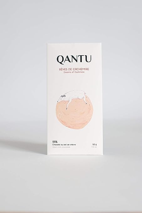 Qantu Dreams of Cashmere - Goat Milk Chocolate - 55%