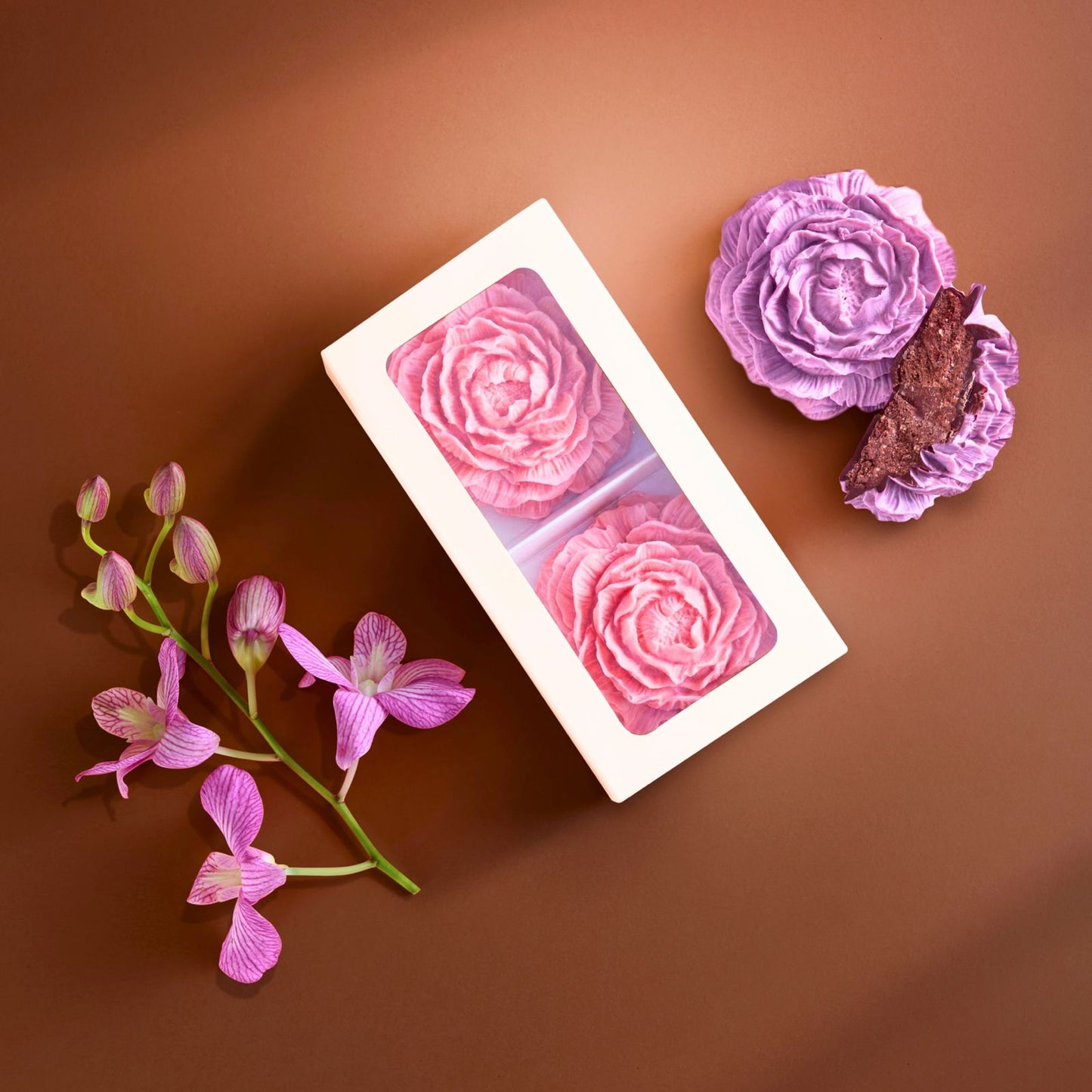 Turrón Flower (2 Units) – Mother’s Day Edition