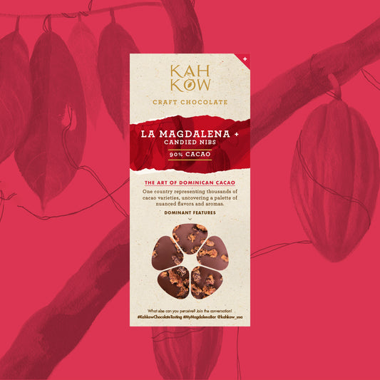 La Magdalena 90% with Candied Nibs