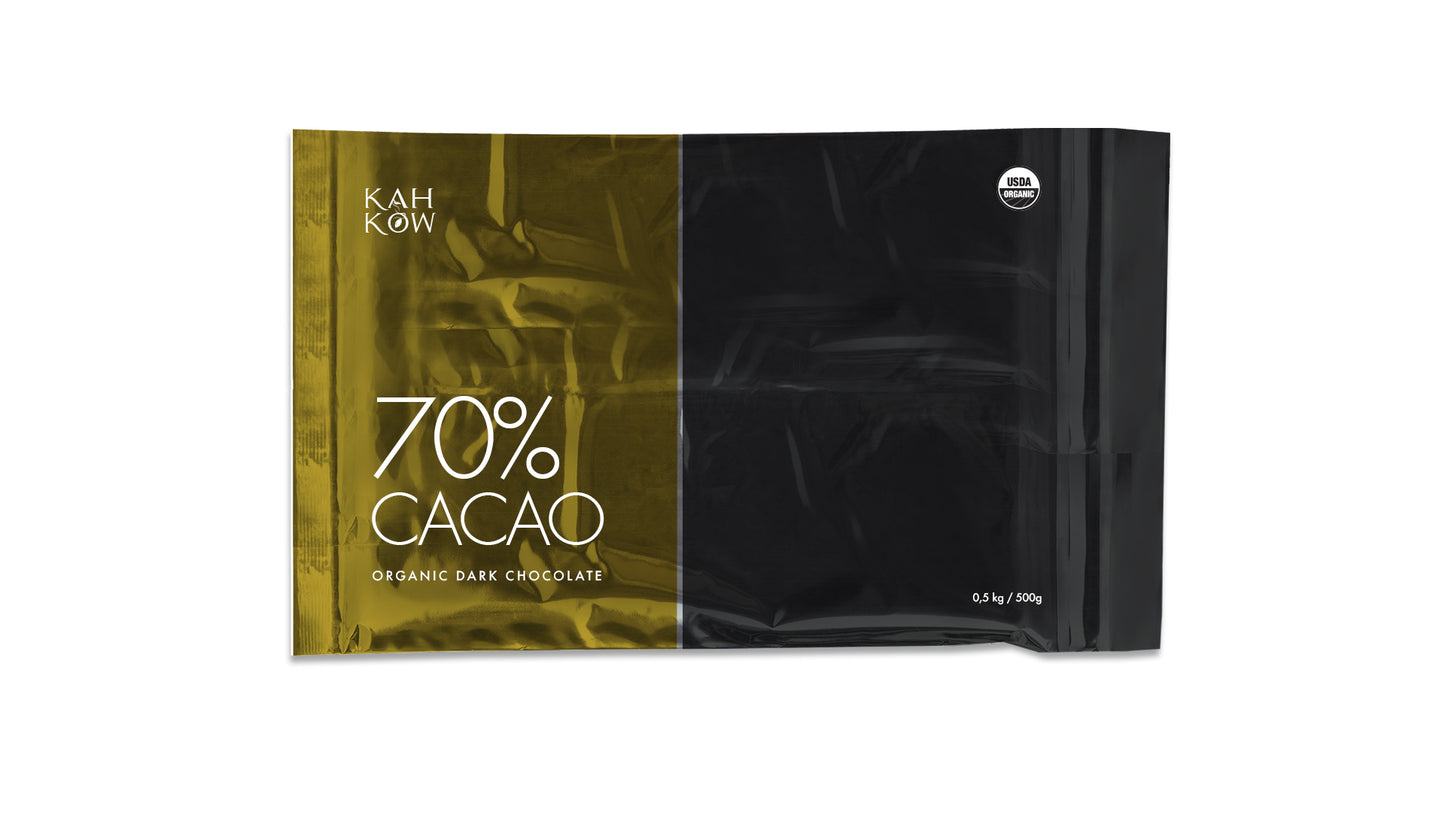 Dark Chocolate 70% - 500g Couverture